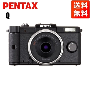 ペンタックス PENTAX Q 8.5mm 01 レンズキット ブラック ミラーレス一眼レフ カメラ 中古