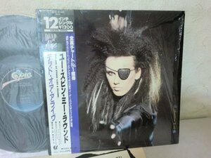 (N)何点でも同送料 LP/レコード/帯付/シュニリンク袋付/Dead Or Alive/You Spin Me Round/Like A Record/12 3P-625/デッド オア アライヴ