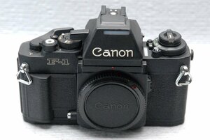 Canon キャノン 最高峰 一眼レフカメラ NEW F-1 ボディ +（AEファインダー付） 希少な作動品（腐食なし）