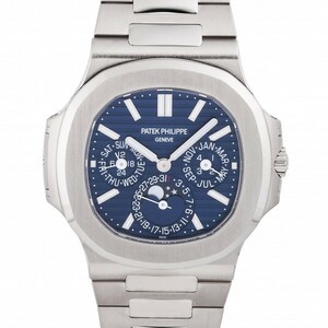 パテック・フィリップ PATEK PHILIPPE ノーチラス パーペチュアルカレンダー 5740/1G-001 ブルー文字盤 未使用 腕時計 メンズ