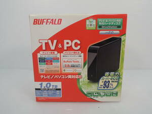 △新品・未開封品 BUFFALO バッファロー DriveStation 外付けHDD ハードディスク 1.0TB HD-LS1.0TU2J USB2.0/管理3721B11-01260001