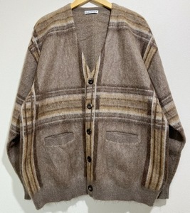 FLAGSTUFF （フラグスタフ） 21AW-FS-23 MOHAIR CHECK CARDIGAN モヘア チェック カーディガン【A31538-007】