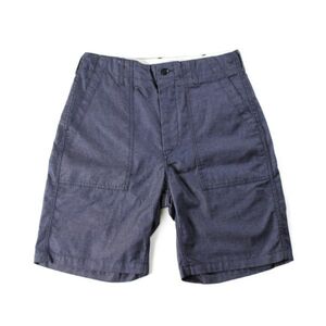 新品　送料無料　ENGINEERED GARMENTS　エンジニアードガーメンツ　ファティーグショーツ　PC デニム　Indigo　XS　メンズ　ショートパンツ