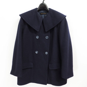 1982 COMME des GARCONS BIG COLLAR WOOL JACKET COAT VINTAGE 80s コムデギャルソン ビッグカラー ウール コート ビンテージ FW82 82AW