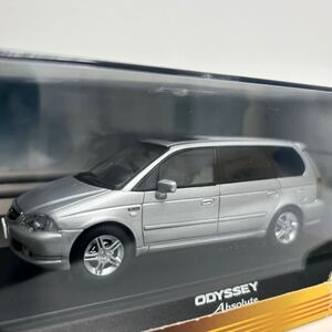 EBBRO 1/43 HONDA ODYSSEY Absolute Silver エブロ ホンダ オデッセイ アブソルート サテンシルバー RA ミニカー モデルカー