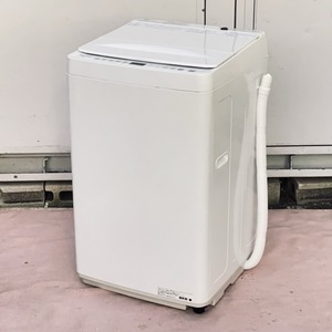 送料無料 全自動電気洗濯機 【展示品】 動作保証 Hisense ハイセンス HW-K70J 2024年製 7.0kg スリムボディ 【中古】115066 B / 21822