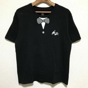 [即決古着]graniph(グラニフ)×藤子不二雄A(怪物くん)/コラボレーションTシャツ(ドラキュラ)/ブラック/ユニセックス/Mサイズ