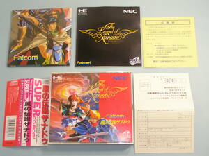 NEC PCエンジン 風の伝説ザナドゥ The Legend of Xanadu　SUPER CD-ROM2