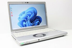 1円スタート ノートパソコン Windows11 WPS office搭載 Panasonic レッツノート CF-SV7 メモリ8GB 第8世代 Core i5 SSD256GB 12.1 カメラ