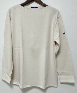 セントジェームス ウエッソン 無地 T5サイズ 長袖 Tシャツ カットソー ECRU 生成 SAINT JAMES OUESSANT SOLID