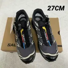 【未使用】Salomon XT-6 GTX グレー 27CM