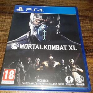 【送料4点まで230円】71【PS4】MORTAL KOMBAT XL 海外版【動作確認済】モータルコンバット