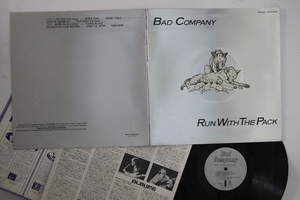 LP Bad Company Run With The Pack ILS80455 ISLAND /00400