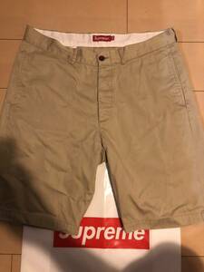 Supreme Work Short ショーツ　ショートパンツ　シュプリーム ハーフパンツ 34 L shorts pantベージュー　カーキ