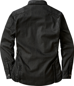 Sサイズ SCORPION スコーピオン EXO コバート 女性用 ワックス ライディングシャツ ブラック SM