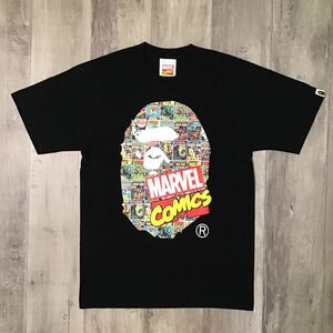 ★新品★ marvel comics × bape Tシャツ Sサイズ a bathing ape Avengers エイプ ベイプ アベイシングエイプ マーベル アベンジャーズ 632