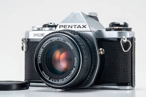 PENTAX ME 35mmフィルムカメラw/smc PENTAX-M f1.7 50mmマニュアルフォーカスレンズ　標準レンズセット #23