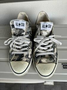 CONVERSE ALL STAR USA製 コンバース ローカット ビンテージ デッド　アメリカ製オールスター　全体的に状態が悪い　8.5