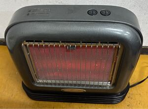 【動作品】SANYO R-081 電気ストーブ 800W シルバー ヒーター 昭和レトロ アンティーク アメリカン 当時物 三洋電機