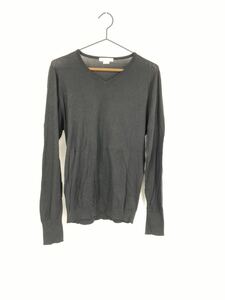 送料198円～ 希少 ビンテージ JOHN SMEDLEY 黒 S コットン ニット ジョンスメドレー セーター インナー トップス bshop ビショップ