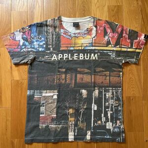 【APPLEBUM】“ALL CITY” T-SHIRT HS1811112 アップルバム半袖TシャツサイズL総柄