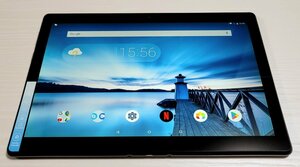 　★【46767WM】 完動品 LenovoTab_M10 ブラック 16GB Wi-Fi+Cellular 1円！1スタ！