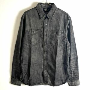 RRL Black Chambray Work Shirt キムタク着用 S