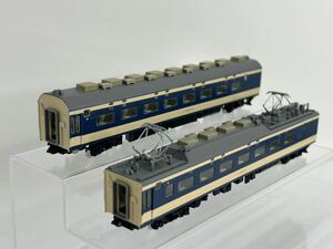 モハネ582-91(T) モハネ582-92 室内灯入 モハユニット TOMIX 92734 国鉄583系特急電車(クハネ581) 基本セット ばらし品