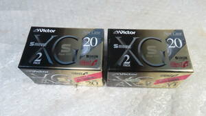 カセットテープ　新品　※　Victor　【　ST-C20：Video カメラのカセットテープ［S Movie、Super VHS］】　※
