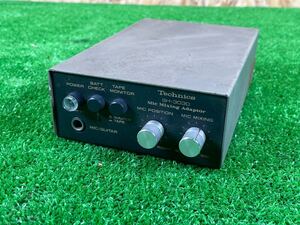 11B71 Technics テクニクス SH-3030 マイクミキサー 現状品