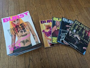 ※◇M-423/ バースト BURST 創刊号含む26冊セット 1995～2001 不揃い 雑誌 サブカルチャー/1円～