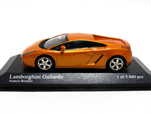 A★ PMA 1/43 ★ Lamborghini Gallardo／ランボルギーニ ガヤルド 2004 メタリックオレンジ