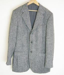 ■Harris Tweed / UNITEDARROWS【ハリスツイード / ユナイテッドアローズ】グレー ツイード ジャケット 50■