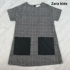 【美品】ZARA ザラキッズ 半袖ワンピース 116cm こども服