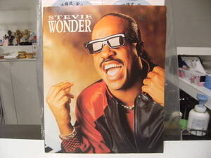 昭和レトロ★日本版★Audi アウディ 1988年 日本公演 STEVIE WONDER JAPAN TOUR スティーヴィーワンダー コンサートツアー パンフレット★