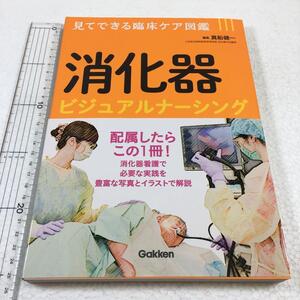 即決　未読未使用品　全国送料無料♪　消化器ビジュアルナーシング （見てできる臨床ケア図鑑） 真船健一／監修　JAN- 9784780911428