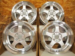 ★深リム★16inch 5.5J+43 4H100 新品 人気 逆ゾリ ホイール 1台分 タイヤset可能 N-box タント スペーシア デイズ ルークス ツライチ SL/P