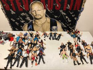 WWF WWE WCW nWo フィギュア セット　46人で大会できます！　乱闘セット　他に多数出品してます♪