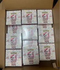 ポケモンカード151 BOX　シュリンク付き　14BOX