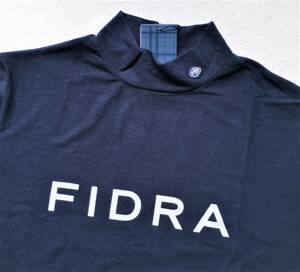 ◆FIDRA◆フィドラ◆長袖モックネックシャツ◆XL◆ネイビー