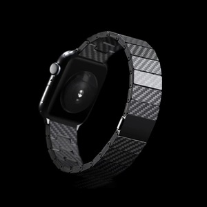 Apple Watch アップルウォッチ バンド ン カーボン ブラック ベルト Ultra/8/7/ 41mm 1 2 3 4,5,6 7 8 ultra 38 41 42 44 45 49mm 対応2