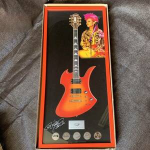 hide ギター　cherry sunburst hide ペイント メモリアル ポスターフレーム XJAPAN