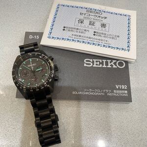 ソ）セイコー　SEIKO 腕時計　SBDL103 2N4793 稼働品　ブラックグリーン　綺麗め