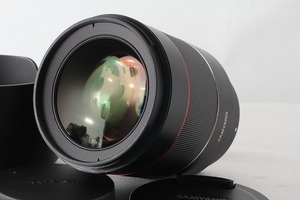 ◆超極上美品◆サムヤン SAMYANG AF 50mm F1.4 FE ソニーFEマウント用 フード付◇ME44802