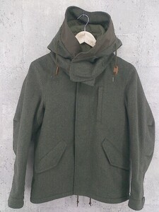 ■ green label relaxing グリーンレーベル UNITED ARROWS フード付き 長袖 コート カーキ *