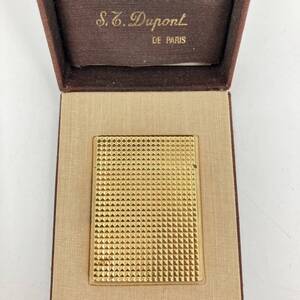 S.T.Dupont　デュポン　ローラーガスライター　ゴールドカラー　喫煙グッズ