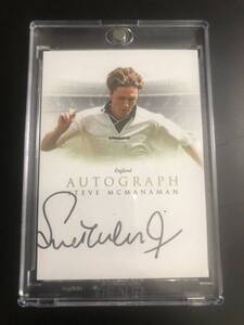 18/19 スティーブマクマナマン futera UNIQUE SOCCER 2023-24 AUTOGRAPH ENGLAND STEVE MCMANAMAN イングランド代表 オンカード 直筆サイン