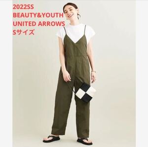 ほぼ新品＊BEAUTY&YOUTH UNITED ARROWS ナイロンサロペG