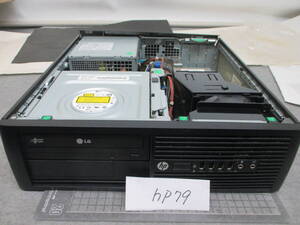 hp79　　　　　 HP Compaq Pro 4300SFF ＨＤＤレス　　横置き型デスクトップＰＣ