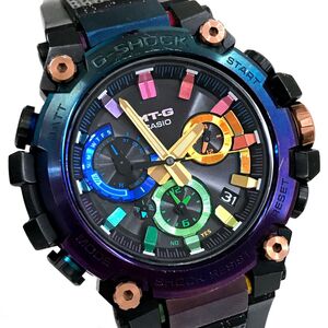 超美品 CASIO カシオ G-SHOCK ジーショック MT-G 腕時計 MTG-B3000DN-1AJR 電波ソーラー スマホリンク Bluetooth マルチバンド6 動作OK